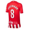 Maillot de Supporter Atlético Madrid Griezmann 8 Domicile 2023-24 Pour Enfant